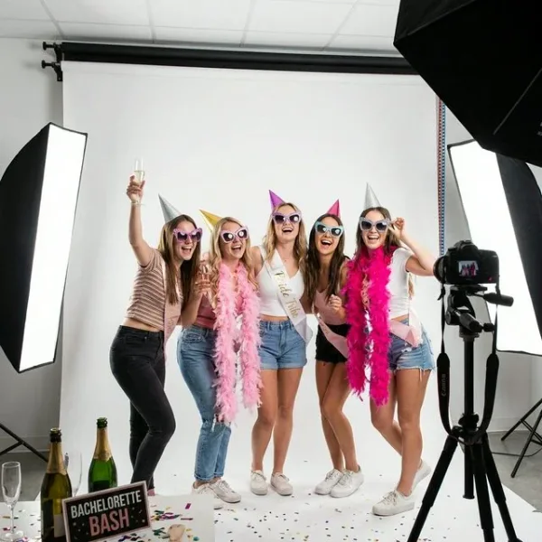 Fotoparty & JGA - Professionelles Fotoshooting im picjoy Studio Bochum